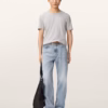 Figure Crew Neck Raw Edge T-Shirt