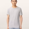 Figure Crew Neck Raw Edge T-Shirt