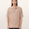 Aspen Waffle Texture Ramskull Polo Shirt