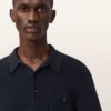 Aspen Waffle Knit Polo Shirt