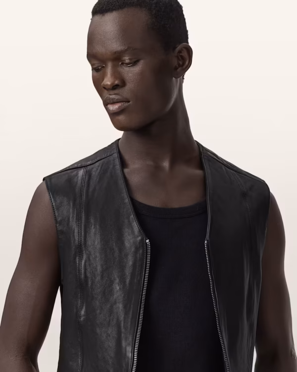 Davies Leather Vest