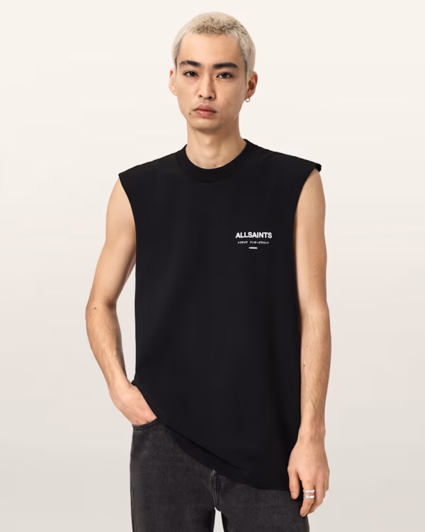 Underground Sleeveless Crew Neck T-Shirt