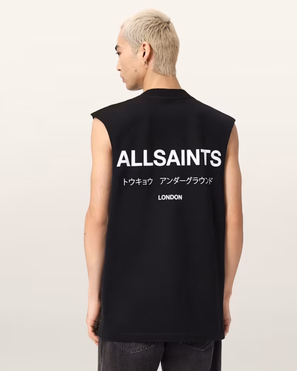 Underground Sleeveless Crew Neck T-Shirt