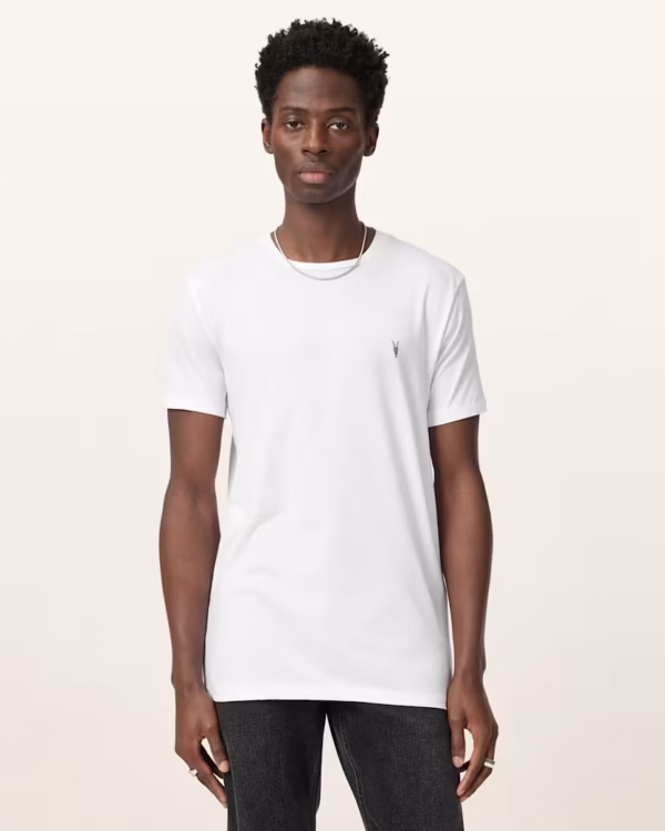 USM040JA-437 Tonic Crew Neck Slim Ramskull T-Shirt