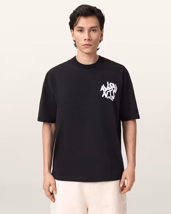 USM066PC-451 (1) Orlando Logo Print Oversized T-Shirt