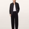 Becco Tapered Leg Pleated Pants