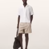 Sepal Short Sleeve Boxy Linen Shirt