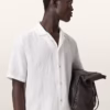 Sepal Short Sleeve Boxy Linen Shirt