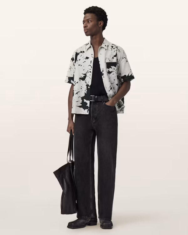 USM136SE-10258 Girona Short Sleeve Printed Shirt