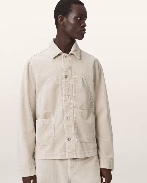 Mukesh Relaxed Fit Cord Shacket
