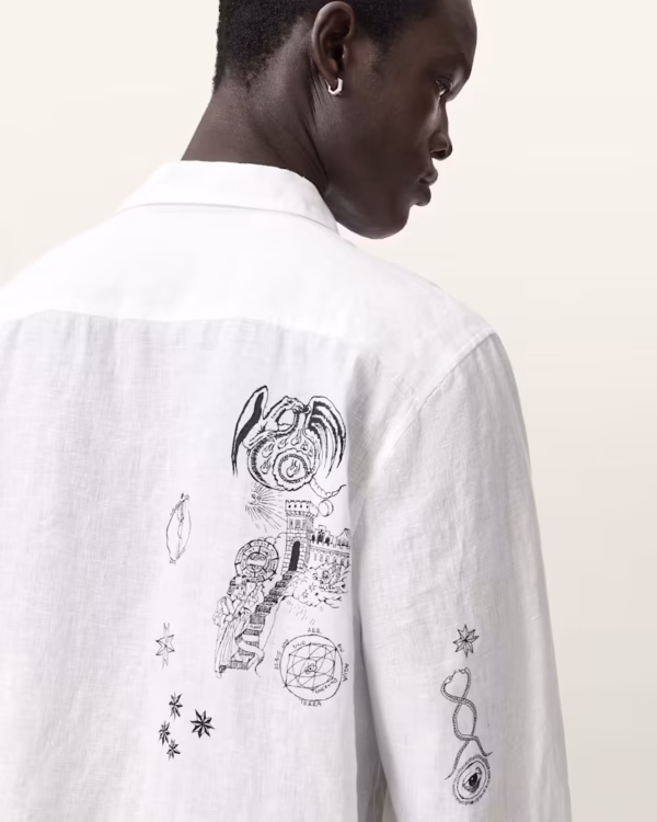 Terror Long Sleeve Linen Shirt
