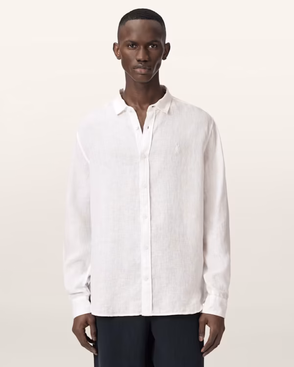 USM172SC-10 (1) Loom Long Sleeve Linen Shirt