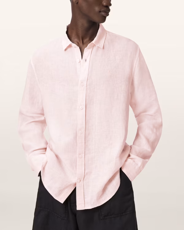 Loom Long Sleeve Linen Shirt